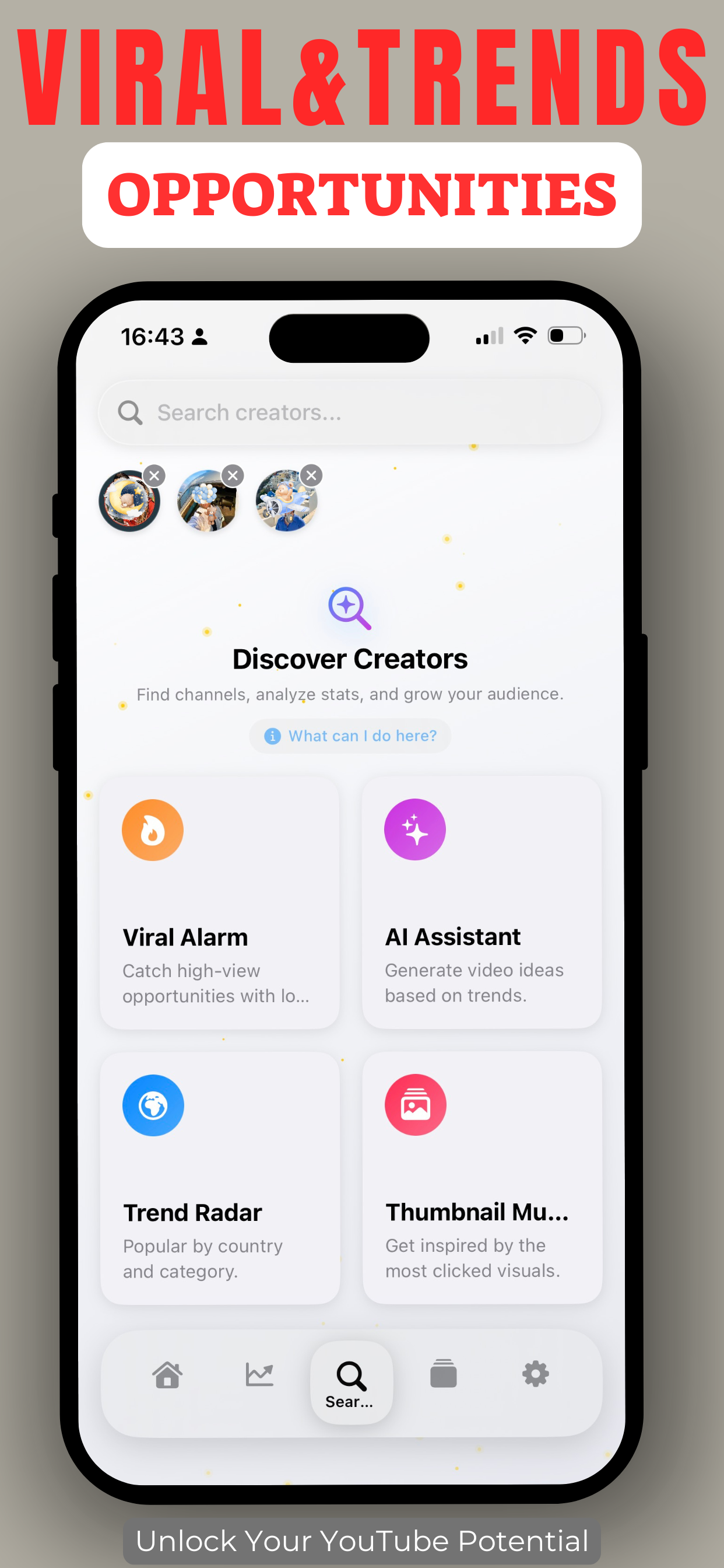 Creators Compass viral trends preview