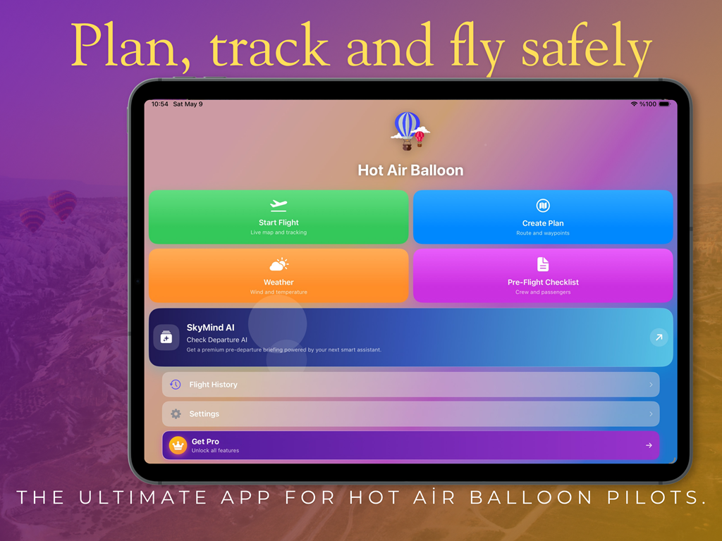 Hot Air Balloon Map hero preview